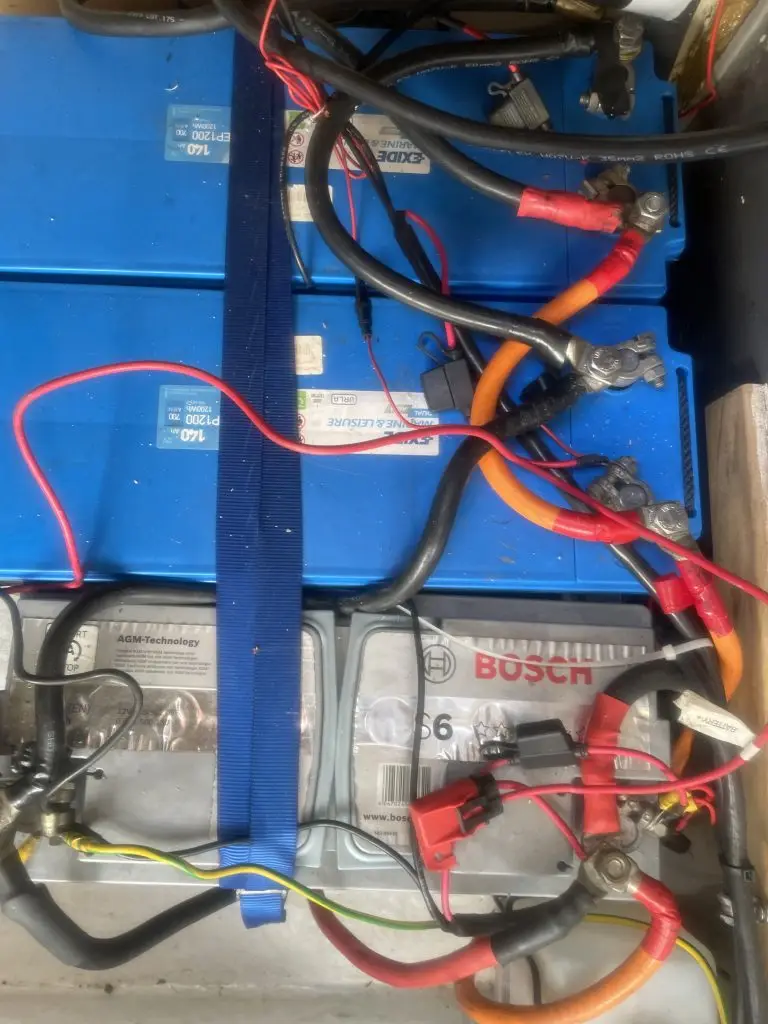 Batteri i fritidsbåt