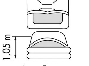 Transocean ISO9650-1 4 personer