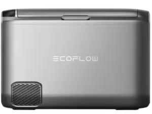 EcoFlow Glacier Classic 55L bærbar kjøleboks og fryser i grå finish med to soner.