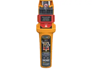 Ocean Signal rescueME MOB2 – verdens minste AIS/DSC-man-over-board sender, klasse M-godkjent. Perfekt for fritidsbåt og offshore.
