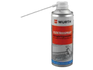 Würth rengjøringsspray for elektronikk 400 ml – flaske med spray for rensing av kretskort, kontakter og elektroniske komponenter