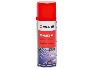 Kontakt OL Oksydløser er en spray-form oksidasjons- og svovelbeleggfjerner fra Würth som er utviklet for å rengjøre elektriske kontakter, koblinger og andre følsomme elektriske komponenter. Produktet fjerner effektivt oksid, svovel, harpiks, olje og smuss, og gjenoppretter god elektrisk kontakt og reduserer overgangsmotstand.