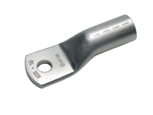 Cembre KHD presskabelsko (DIN 46235). Fortinnet kobber, kraftig og uten inspeksjonshull for gass-tett, korrosjonsfri forsegling i båt.