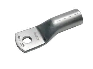 Cembre KHD presskabelsko (DIN 46235). Fortinnet kobber, kraftig og uten inspeksjonshull for gass-tett, korrosjonsfri forsegling i båt.