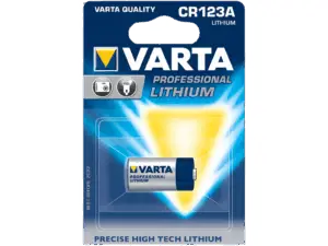 VARTA Lithium 3V CR123A 1-Pakning