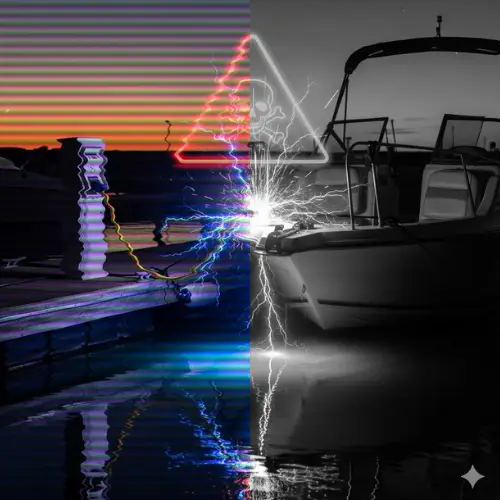 Elektrosjokk i småbåthavn