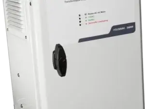 Cristec IT3600-serien toroidal isolasjonstrafoer gir et fullstendig galvanisk skille mellom båtens interne strømssytem og landstrømsforsyningen.