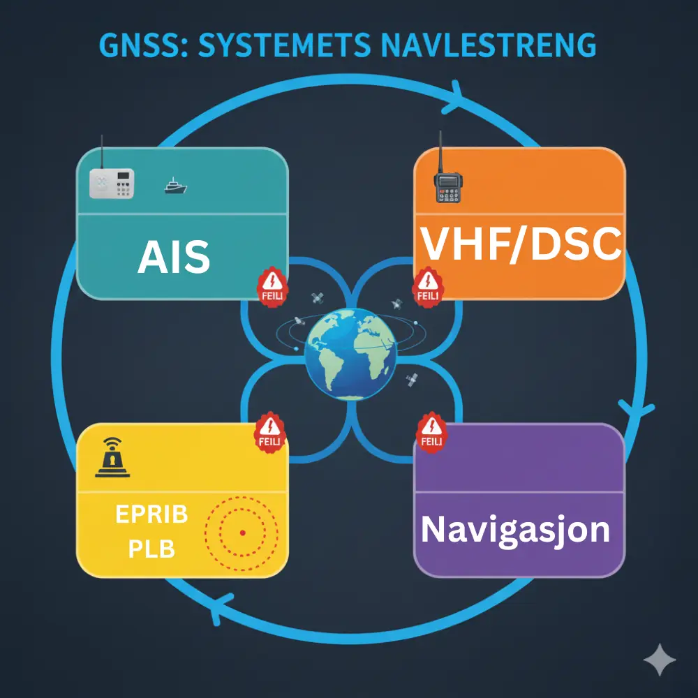 GPS GNSS er navlestrengen i moderne nødmeldingskommunikasjon og navigasjon.