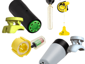 Komplett utvalg reservedeler redningsvest: UML Mk5, Pro Sensor Elite, Halkey Roberts, Hammar MA1, Tablettholder og Safe Lock sikring