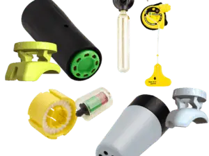 Komplett utvalg reservedeler redningsvest: UML Mk5, Pro Sensor Elite, Halkey Roberts, Hammar MA1, Tablettholder og Safe Lock sikring