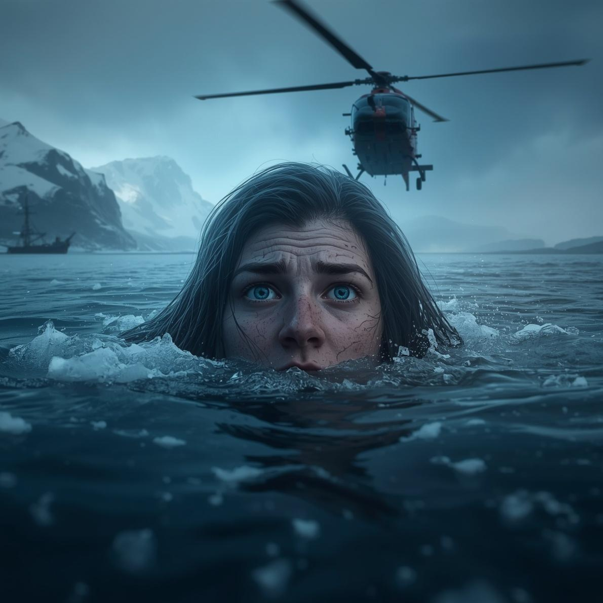 Person som har falt i kaldt sjøvann – maritim hypotermi krever rask og riktig berging for å unngå afterdrop