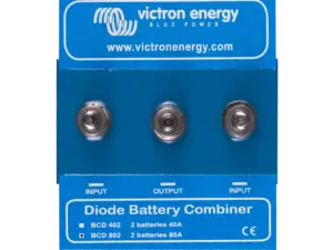 Victron Argo diode batterikombiner for redundant DC-forsyning i LiFePO4 installasjon i båt