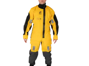 Hansen Protection SeaBreeze CTV arbeids- og overlevelsesdrakt gul sort