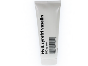 Vaselin - hvit syrefri - 100 gram