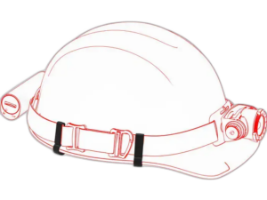 Ledlenser Hjelmklips for Hodelykt (4 stk)