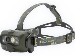 Ledlenser HF8R Core RGB Camo – Hodelykt for båt, fiske og jakt – Sikkerhet om bord
