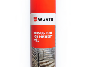 Würth Rens og pleie for rustfritt stål – spray 400 ml – Sikkerhet om bord