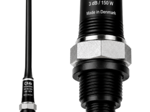 AC Antennas CX4b VHF-antenne svart – Sikkerhet Om Bord