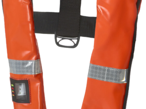Baltic Industrial 165 Argus automatvest orange – Sikkerhet om bord