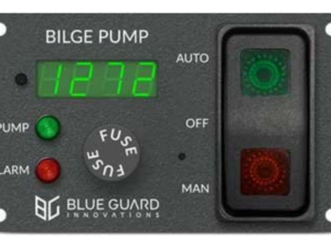 Blue Guard BG-CP-A avansert kontrollpanel for lensepumpe – Sikkerhet om bord