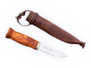 Brusletto Kniv Nansen – Tollekniv med Sandvik 12C27 stål – Sikkerhet om bord