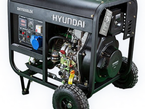 Hyundai DHY6000LEK Dieselaggregat 5300W – Langtidsberedskap – Sikkerhet om bord