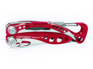 Leatherman Skeletool RX – Multiverktøy for førstehjelp og redning (Rød)