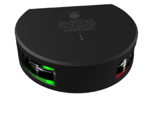 Lopolight 201-004-B – 2NM bicolor sidelys 12-20m, sort