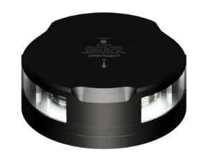 Lopolight 201-021-FB-B – 3NM topplanterne+ankerlys 12-20m, sort