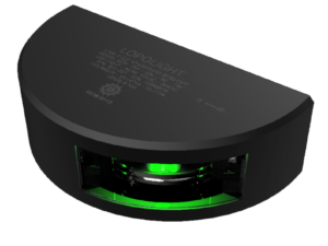 Lopolight 301-001-B – 2NM styrbord sidelys 12-20m, sort