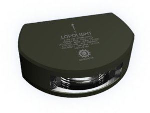 Lopolight akterlanterne 2NM – 135° hvit hekklys