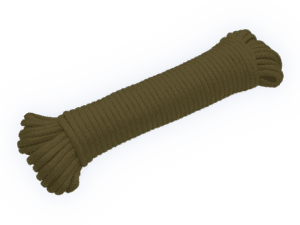 Coghlan's Nylon Snøre Olive 15 m – Type III Paracord 250 kg bruddstyrke – Sikkerhet om bord