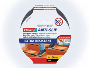 tesa® Anti-Slip Sklisikker Tape – Svart 5 m × 50 mm