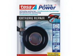 tesa® Extreme Repair Selvvulkaniserende Silikontape – Svart 2,5 m × 19 mm