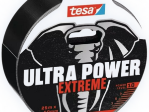 tesa® Ultra Power Extreme Vannfast Reparasjonstape – 25 m × 50 mm