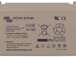 Victron 12V/165Ah AGM Deep Cycle Batt. (M8) – AGM marinebatteri