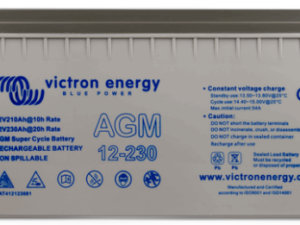 Victron 12V/230Ah AGM Super Cycle Batt. (M8) – AGM marinebatteri