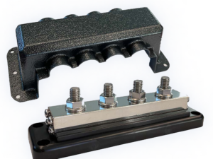 Victron Busbar 250A & 600A – høystrøms samleskinne med deksel