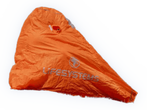 Lifesystems Survival Shelter Orange 1p – Vindsekk til nødberedskap – Sikkerhet om bord