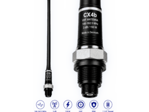 AC Antennas CX4b VHF-antenne svart glassfiber 1,26 m – Sikkerhet om bord