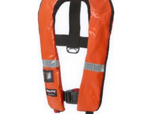 Baltic Industrial 165N Argus automatvest orange – Sikkerhet om bord
