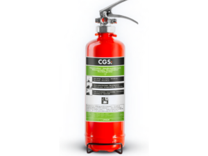 CGS AVD brannslukker 2 L – litium (LITHEX2) – Sikkerhet om bord