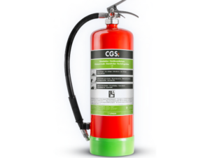 CGS AVD brannslukker 6 L – litium (LITHEX6) – Sikkerhet om bord