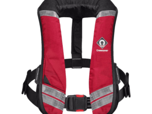 Crewsaver Crewfit 150N XD oppblåsbar redningsvest – rød – Sikkerhet om bord