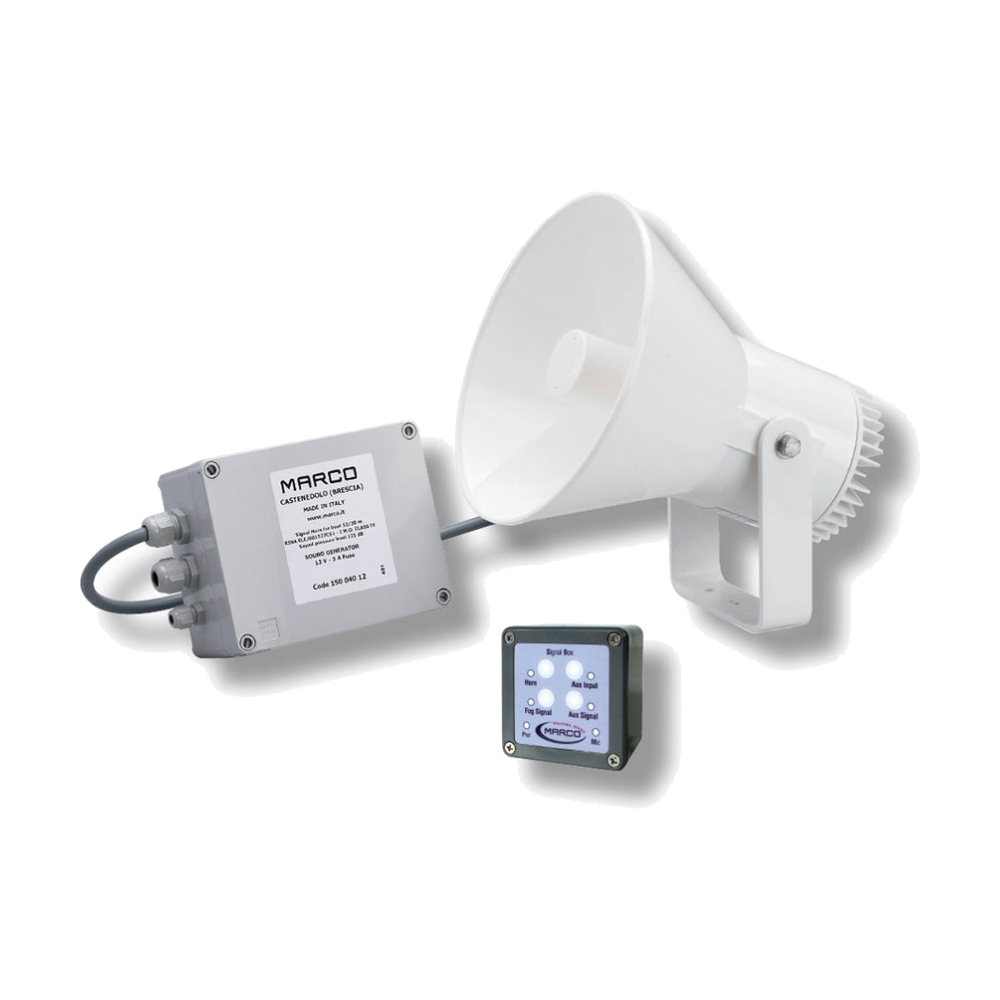 Marco EW2 elektronisk signalhorn 24V – 12–20 m