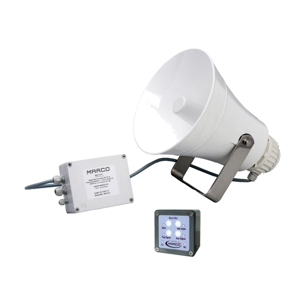 Marco EW3 elektronisk signalhorn 24V – 20–75 m