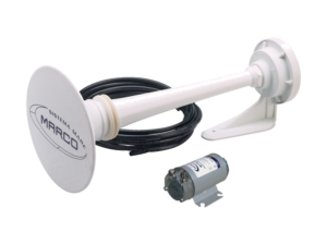 Marco PW2 signalhorn 24V hvit – Sikkerhet om bord