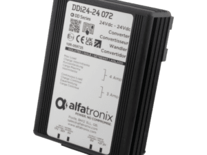 Alfatronix DDi24-24 072 spenningsstabilisator 24V med galvanisk skille, 72 W