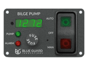 Blue Guard kontrollpanel for nivåbryter – Sikkerhet om bord