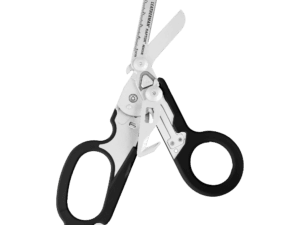 Leatherman Raptor Rescue redningssaks i svart med beltekutter, ringkutter og glassknuser – Sikkerhet om bord